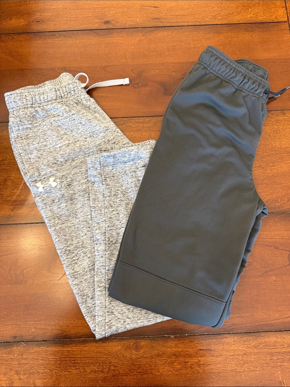 Under Armour Kids Grey Heather & Black Jogger Pants - 2 Pack